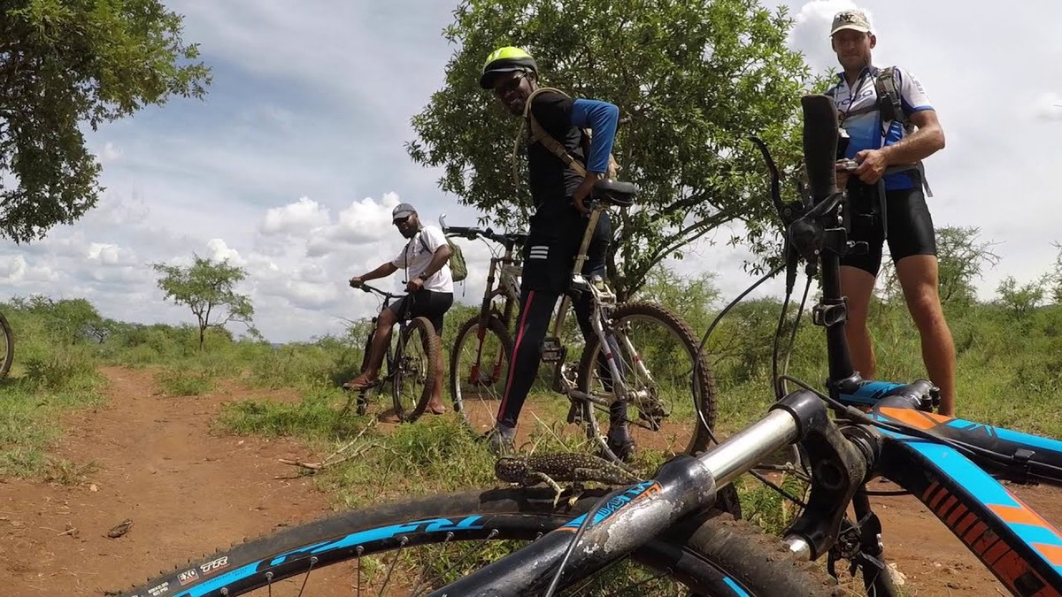 Thumbnail: mountain biking in northern Tanzania film